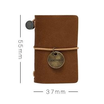 Mini Retro Blank Inner Pages Notebook