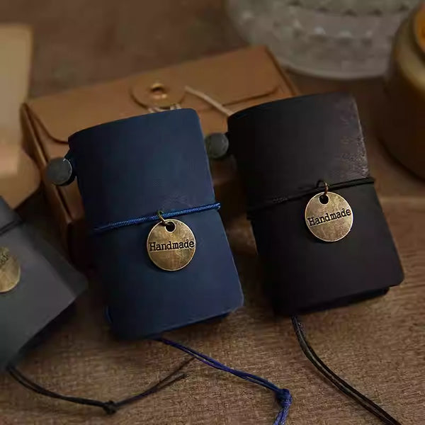 Mini Retro Blank Inner Pages Notebook