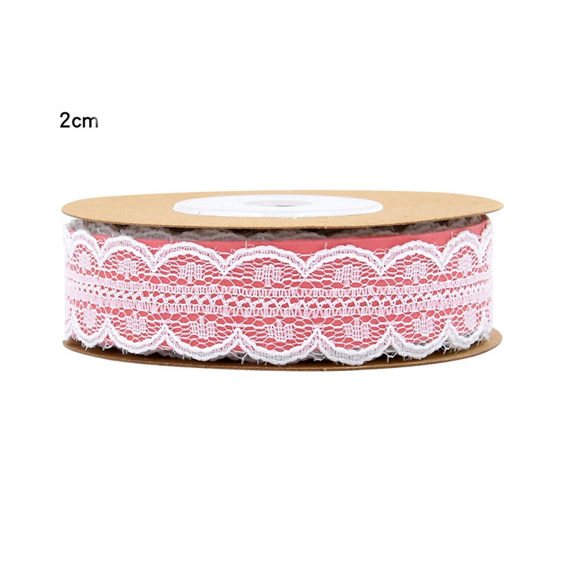 Decorative White Non-stretch Lace Ribbon