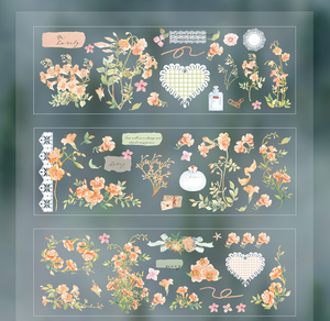 Flower Plants Series Stickers