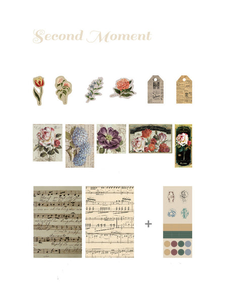 Renaissance Series Scrapbook Material Package
