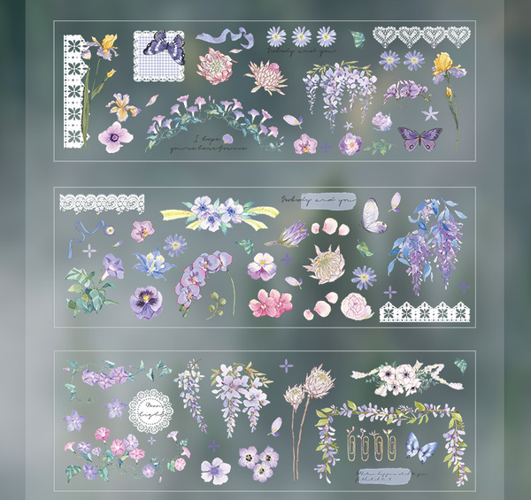 Flower Plants Series Stickers