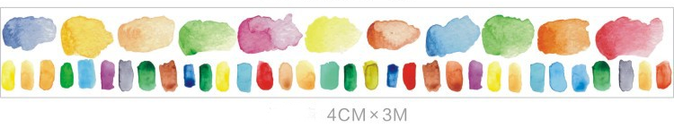 Watercolor Series Paper Tape