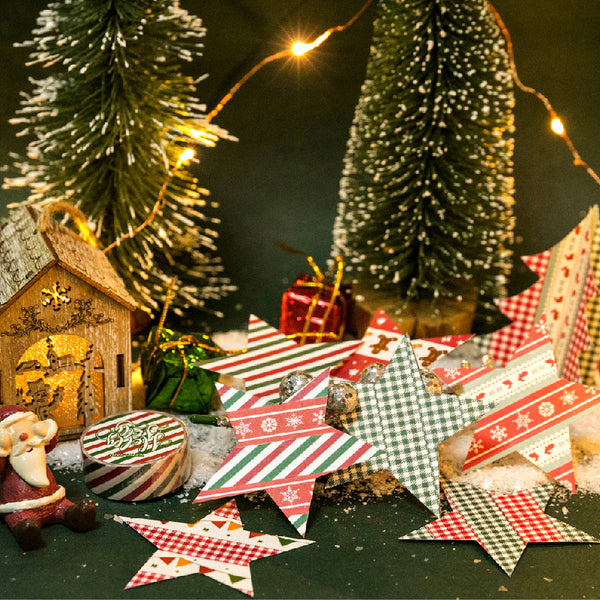 Colorful Christmas Collection Paper Tape