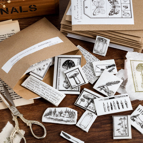 Vintage Picture Collection Foam Stamps