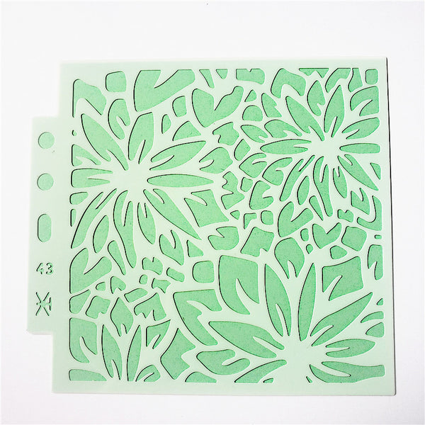 9PCS Pattern Layering Stencils Set