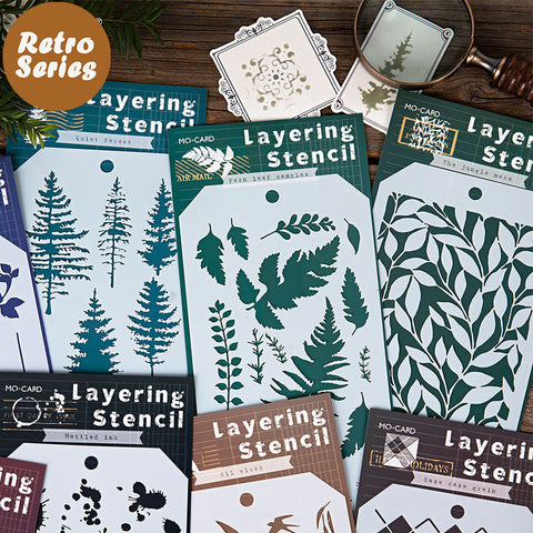 Scrapbook Layering Stencil