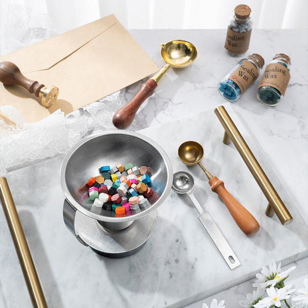 Wax Seal Melting Spoon + Melting Pot
