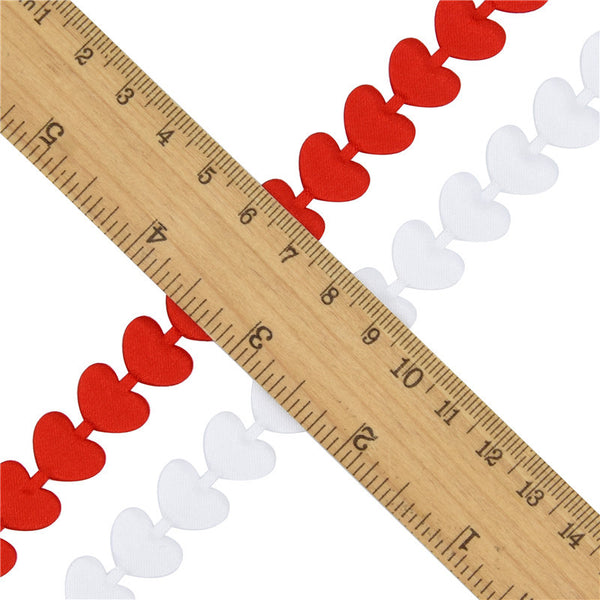 Valentine's Day Embossed Love Ribbon
