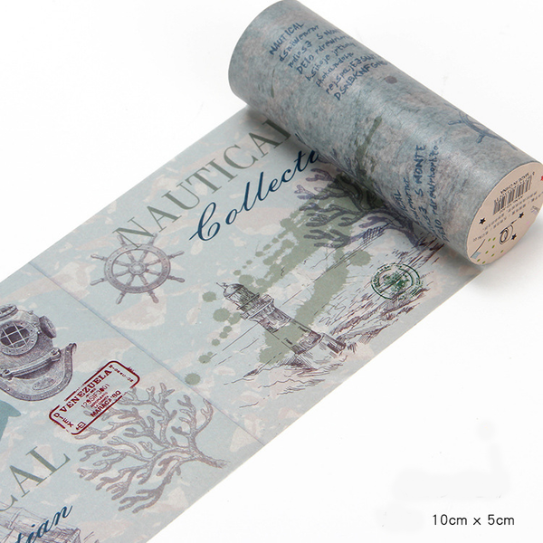 English Postmark Vintage Posters Paper Tape