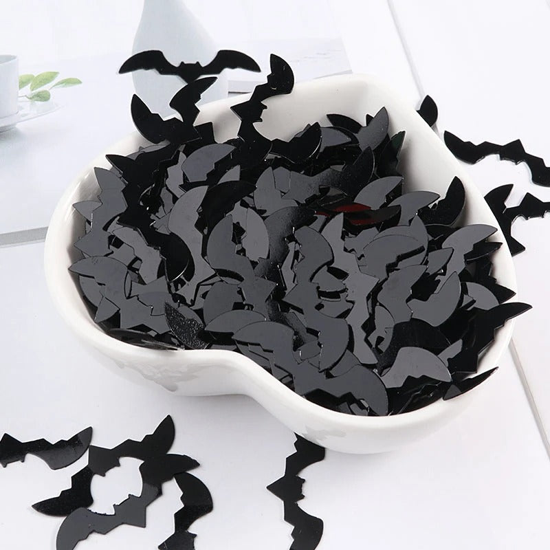 Black Bat Sequins