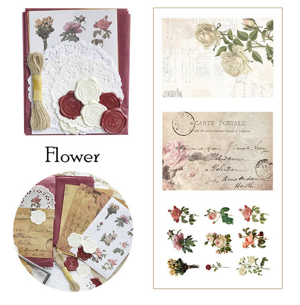 Vintage Gift Wrapping Kit