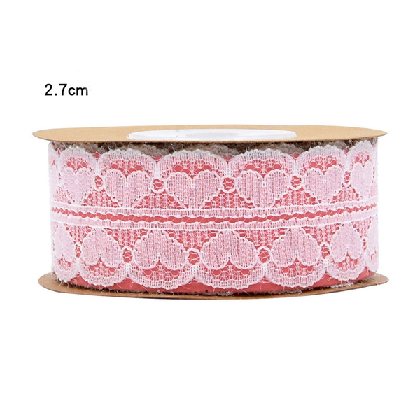 Decorative White Non-stretch Lace Ribbon