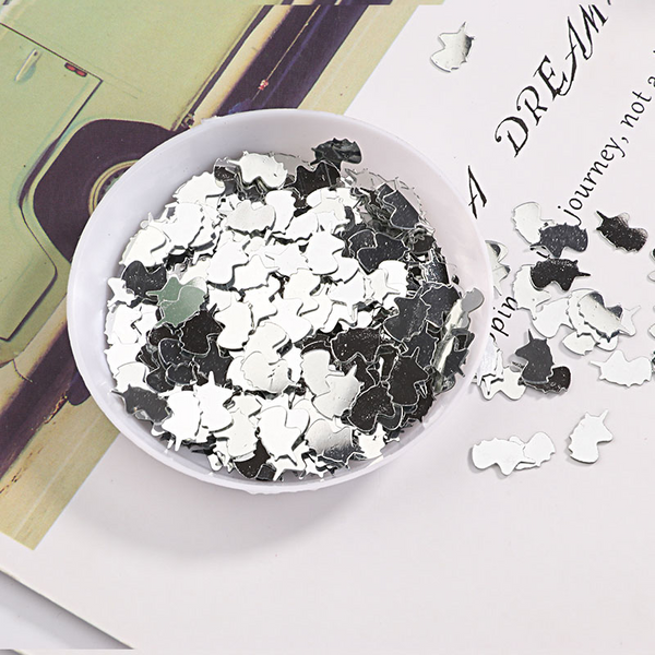 500pcs Unicorn Glitter Sequins