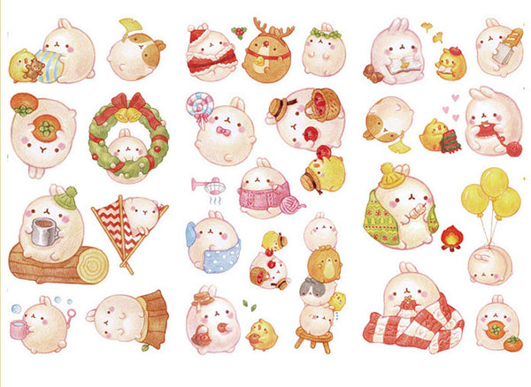 Cartoon & Literary Scrapbook Stickers