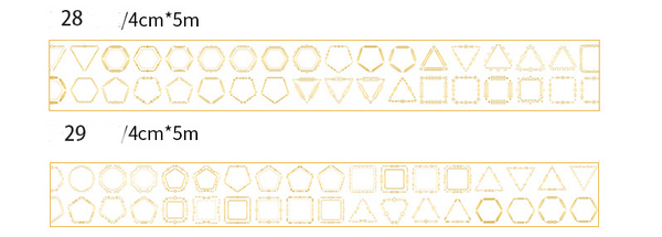 Hot Stamping Series Paper Tape