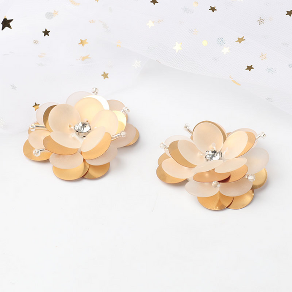 Handmade Beaded Sequin Decorative Flowers