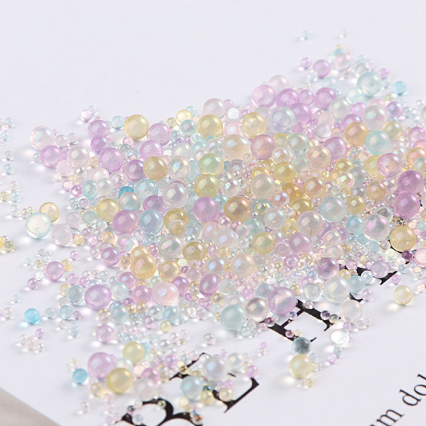 DIY Crystal Drops Imitation Bubble Beads