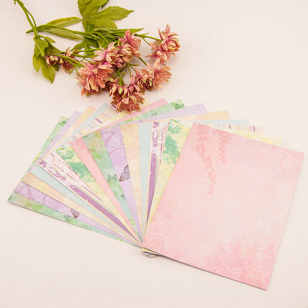 14PC 15*20CM Scrapbooking Paper Pack-Butterfly