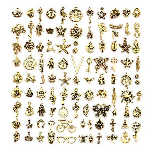 100PCS DIY Alloy Accessories