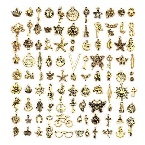 100PCS DIY Alloy Accessories