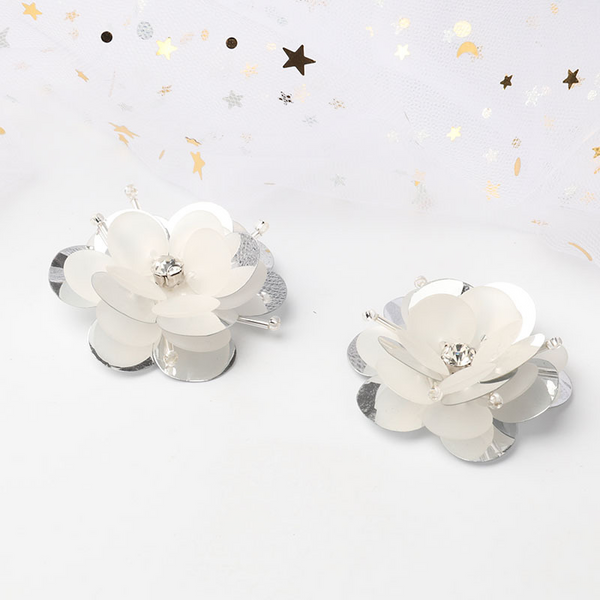 Handmade Beaded Sequin Decorative Flowers