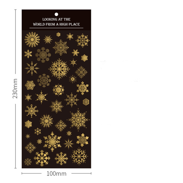 See the World from Above Series Hot Stamping Stickers