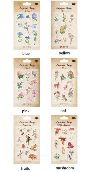Inspiration Flower Shop Series Stamps