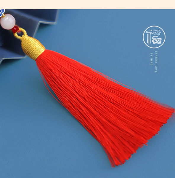 Chinese Lion  Incense Bag Pendant DIY Hand Embroidery Kit