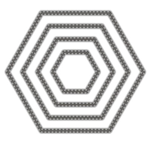 6-Sided Sewing Thread Border Dies