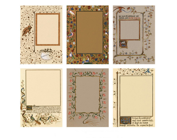 30Pcs Fantasy Garden Series Notes Paper