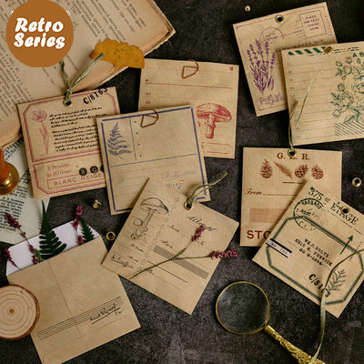 Vintage Decorative Kraft Envelopes