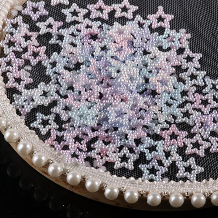Hollow Star Simulation Pearl Accessories