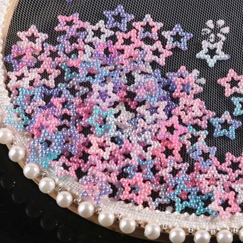 Hollow Star Simulation Pearl Accessories