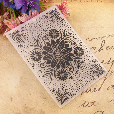 Lush Flowers EMBOSSING FOLDER