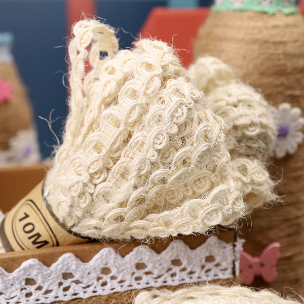 Lace Braided Hemp Rope