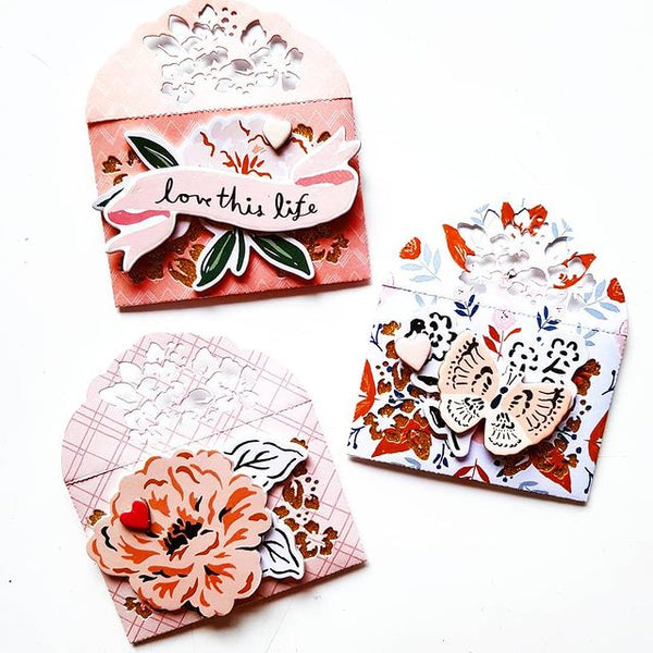【Original】Hollow Flower Envelope Dies