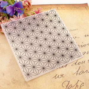 Three-Dimensional Grid Embossing Folder