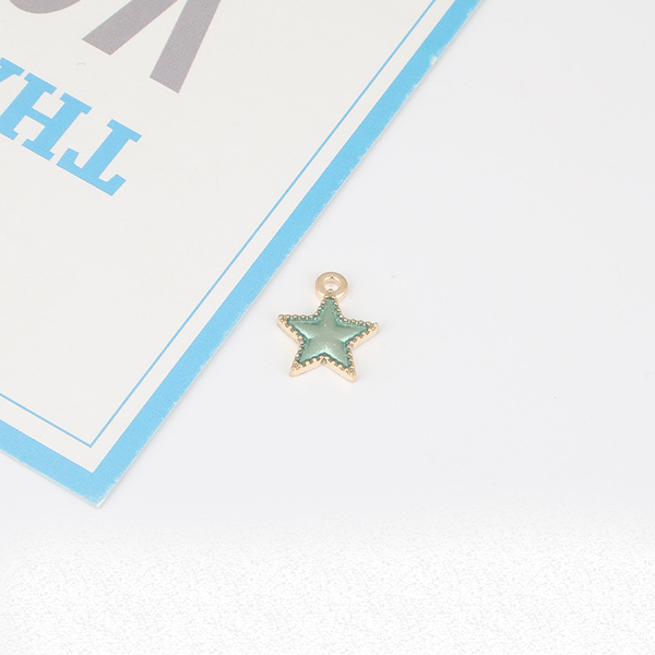 Handmade Starry Sky Oil Pendant