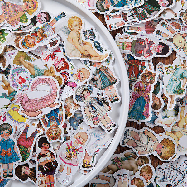 40pcs Fairy Tale House Series Stickers