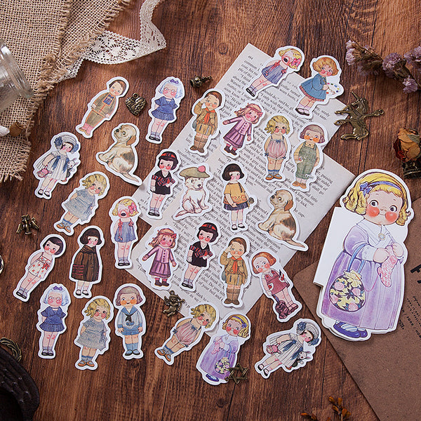 40pcs Fairy Tale House Series Stickers