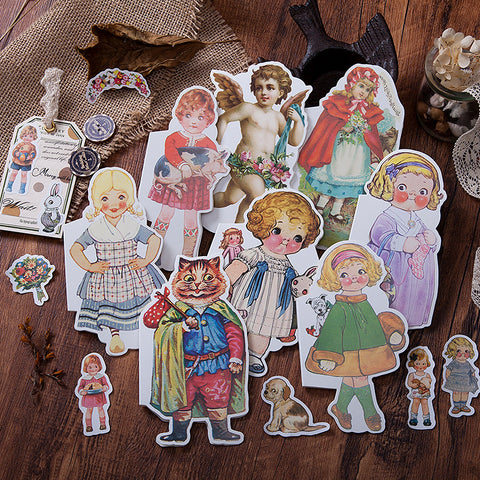 40pcs Fairy Tale House Series Stickers