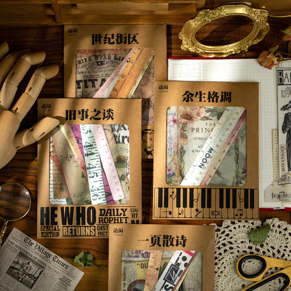 Vintage DIY Scrapbooking Materials Pack