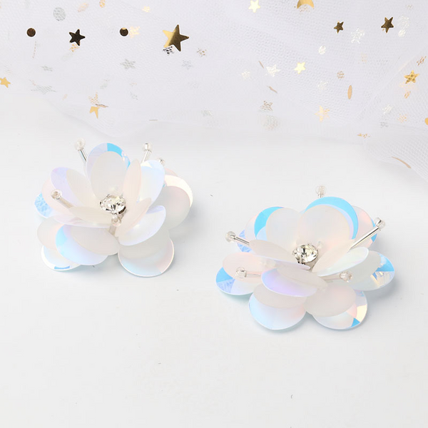 Handmade Beaded Sequin Decorative Flowers