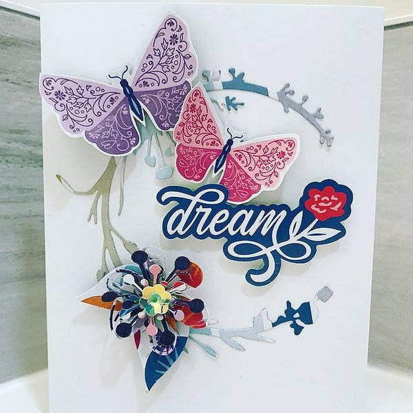 【Original】Wreath Miniature Landscape Dies