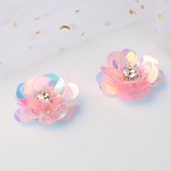 Handmade Beaded Sequin Decorative Flowers