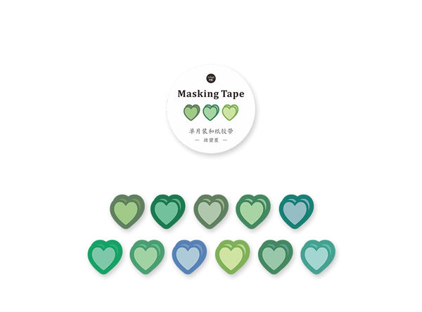 Fresh Love Shape Paper Tape