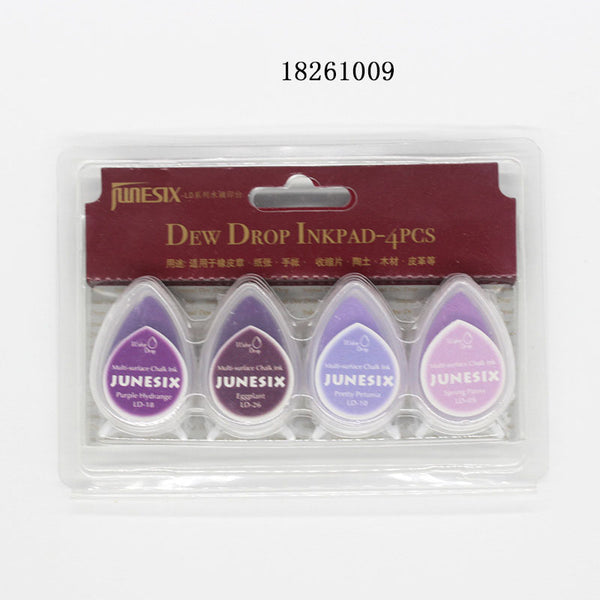 4PCS DIY Drop Inkpad