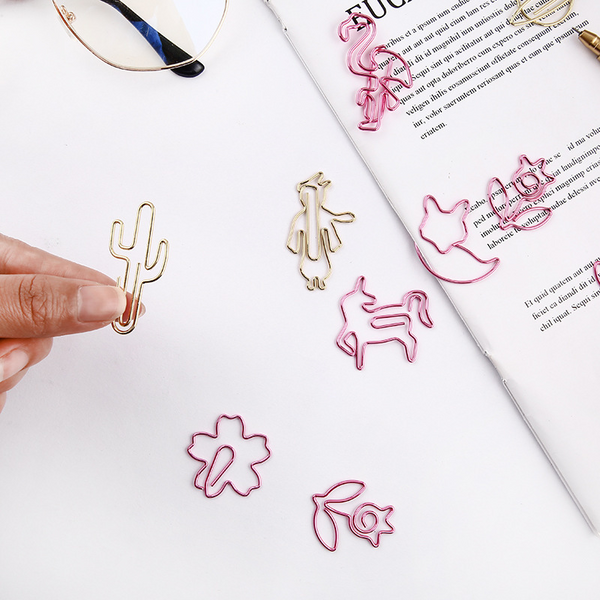 Creative Animal Plants Paper Clip