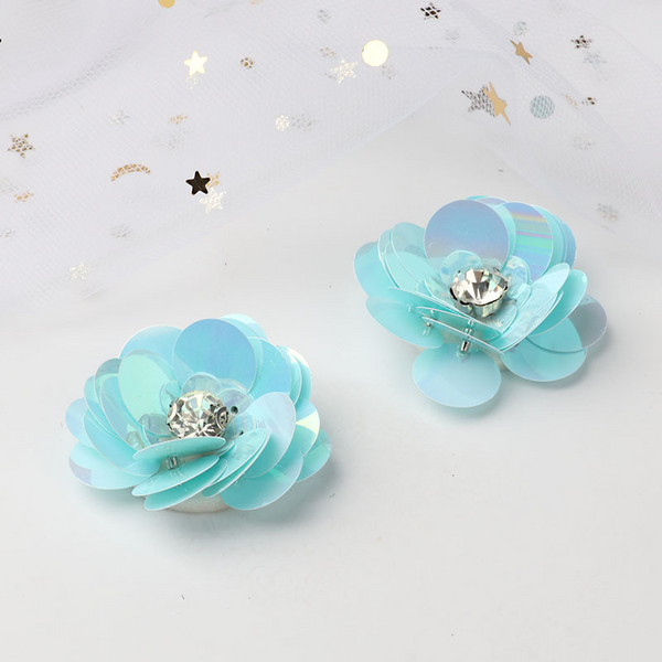 Handmade Beaded Sequin Decorative Flowers